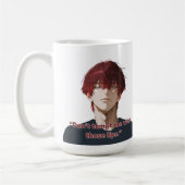 Anime Red Hair Guy Koffiemok (Links)