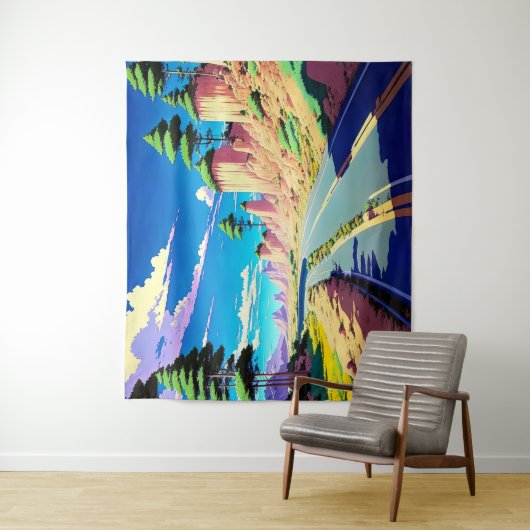  Anime Road Scenery Wandkleed (In situ)