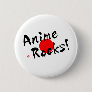 Anime Rocks! Ronde Button 5,7 Cm