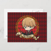Anime Ron Weasley Briefkaart (Voorkant / Achterkant)