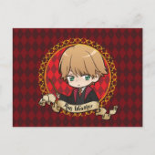 Anime Ron Weasley Briefkaart (Voorkant)