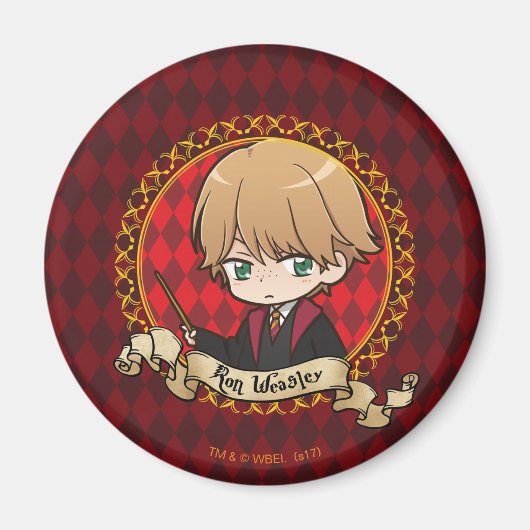 Anime Ron Weasley Magneet (Voorkant)