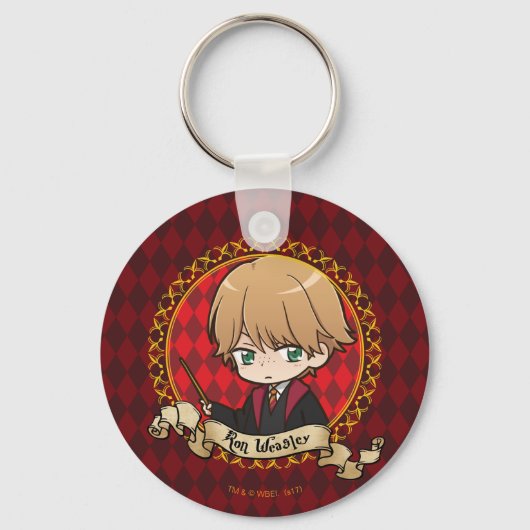 Anime Ron Weasley Sleutelhanger (Voorkant)