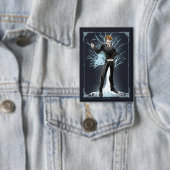 Anime Ron Weasley's Jack Russell Terrier Patronus Button (Insitu)