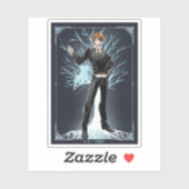 Anime Ron Weasley's Jack Russell Terrier Patronus Sticker (Vel)