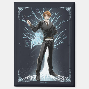 Anime Ron Weasley's Jack Russell Terrier Patroon Magneet