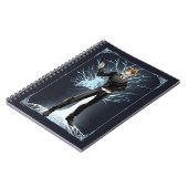 Anime Ron Wemel's Jack Russell Terrier Patronus Notitieboek (Linkerzijde)