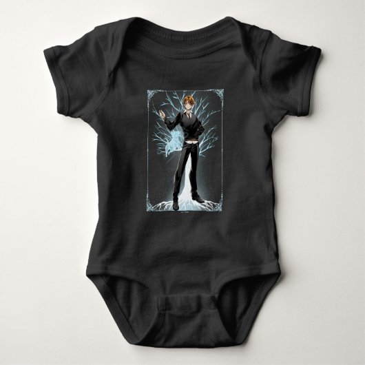 Anime Ron Wemel's Jack Russell Terrier Patronus Romper (Voorkant)