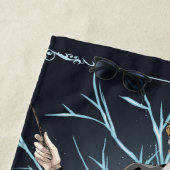 Anime Ron Wemel's Jack Russell Terrier Patronus Strandlaken (In situ)