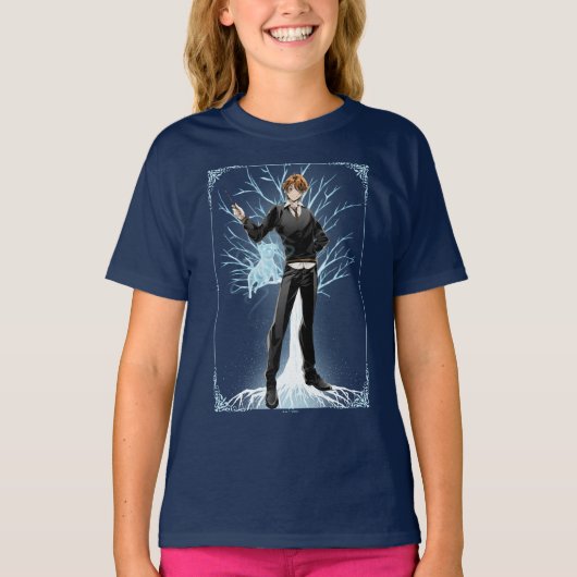 Anime Ron Wemel's Jack Russell Terrier Patronus T-shirt (Voorkant)