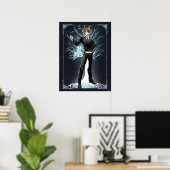 Anime Ron Wemel's Jack Russell Terrier Patroonus Poster (Thuiskantoor)