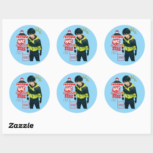 ANIME RONDE STICKER (Vel)