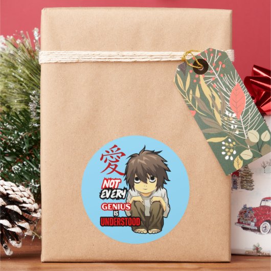 ANIME RONDE STICKER (Feestdagen)