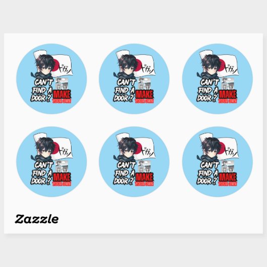 ANIME RONDE STICKER (Vel)