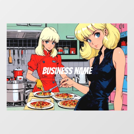 Anime Ruitstickers Raamsticker (Vel)