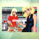 Anime Ruitstickers Raamsticker (Vel 3)