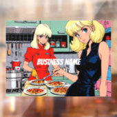 Anime Ruitstickers Raamsticker (Vel 2)