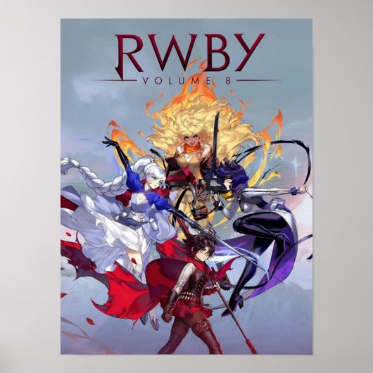 Anime RWBY Folume 8 Poster (Voorkant)