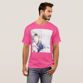Anime Sad Boy T-shirt (Voorkant volledig)