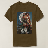 Anime Samurai Girl Kawaii Waifu esthetisch Japans T-shirt (Design voorkant)