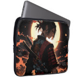Anime samurai laptop sleeve (Voorkant Rechts)