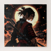 Anime samurai legpuzzel (Verticaal)