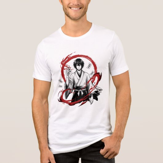 Anime Samurai T-shirt (Voorkant)