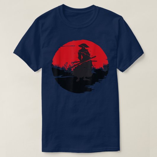 Anime Samurai Warrior Hero Sterkte (2) T-shirt (Design voorkant)