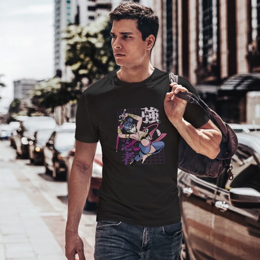 Anime Samurai Warrior T-shirt