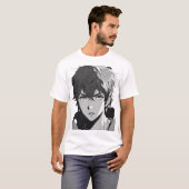 Anime Schattigee Japanse Kawaii Cartoon Otaku T-shirt (Voorkant volledig)