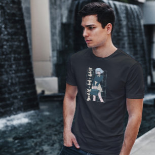 Anime School Girl met Bag T-shirt