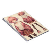 Anime-schoolmeisje Notitieboek (Rechterzijde)