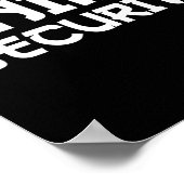 Anime Security Verjaardag Familie Manga Halloween  Poster (Hoek)