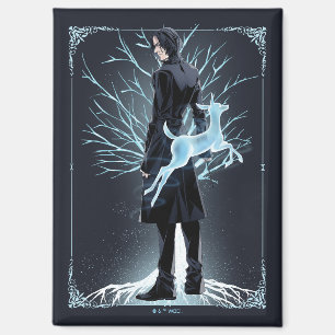 Anime Severus Snape's Hinde Patronus Magneet