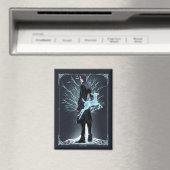 Anime Severus Snape's Hinde Patronus Magneet (Insitu (Vaatwasser))