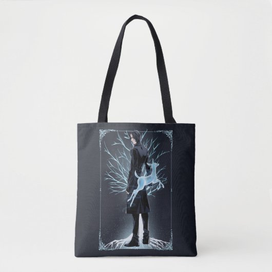 Anime Severus Snape's Hinde Patronus Tote Bag (Voorkant)