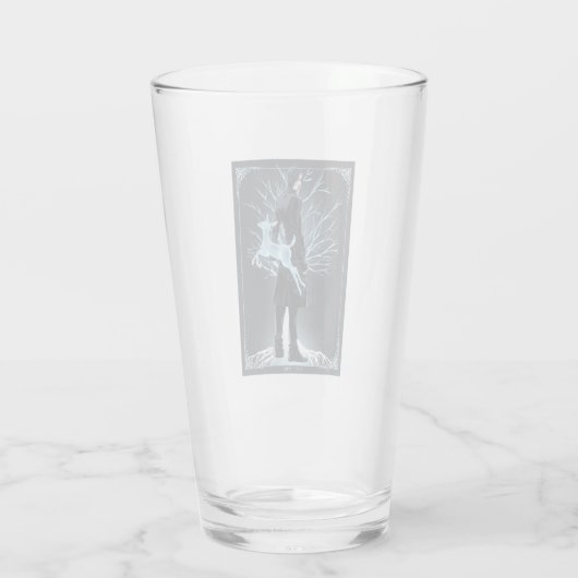 Anime Severus Sneep's Doe Patronus Glas (Achterkant)