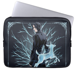 Anime Severus Sneep's Doe Patronus Laptop Sleeve