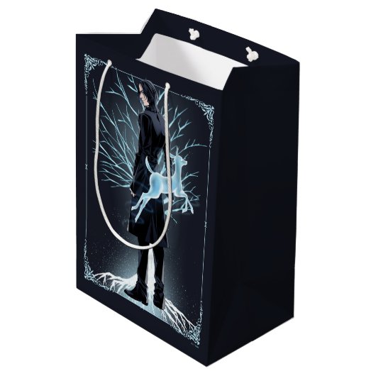 Anime Severus Sneep's Doe Patronus Medium Cadeauzakje (Achterkant Gekanteld)