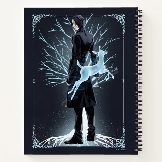 Anime Severus Sneep's Doe Patronus Notitieboek (Achterkant)