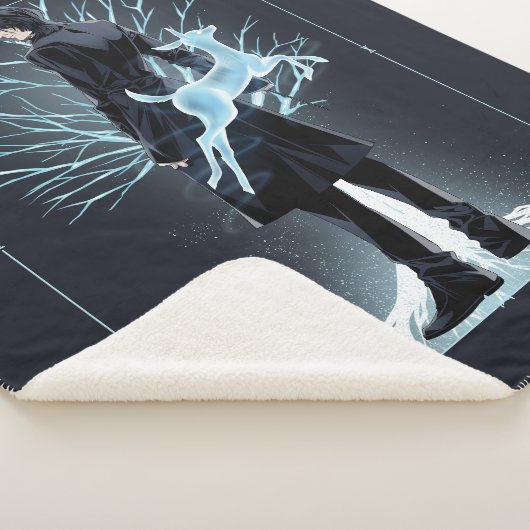 Anime Severus Sneep's Doe Patronus Sherpa Deken (3/4)