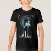 Anime Severus Sneep's Doe Patronus Tri-Blend Shirt (Voorkant)