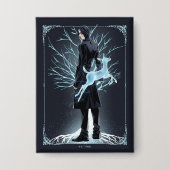 Anime Severus Sneep's Hinde Patronus Button (Voorkant)