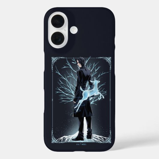 Anime Severus Sneep's Patronus-hertengeest Case-Mate iPhone Case (Achterkant)