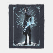 Anime Severus Sneep's Patronus-hertengeest Fleece Deken (Voorkant)