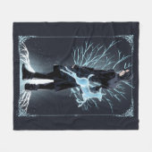 Anime Severus Sneep's Patronus-hertengeest Fleece Deken (Voorkant (Horizontaal))