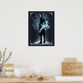 Anime Severus Sneep's Patronus-hertengeest Poster (Keuken)