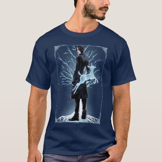 Anime Severus Sneep's Patronus is een Doe T-shirt (Voorkant)