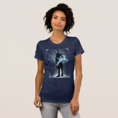 Anime Severus Sneep's Patronus is een Doe T-shirt (Voorkant volledig)