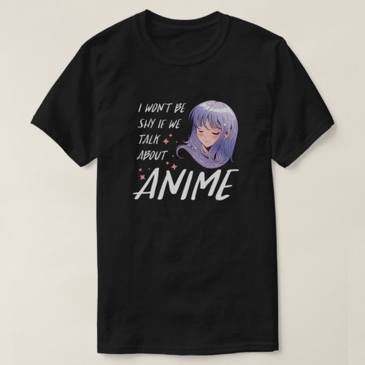 Anime-Shirten voor vrouwen en tieners, Cute Anime T-shirt (Design voorkant)